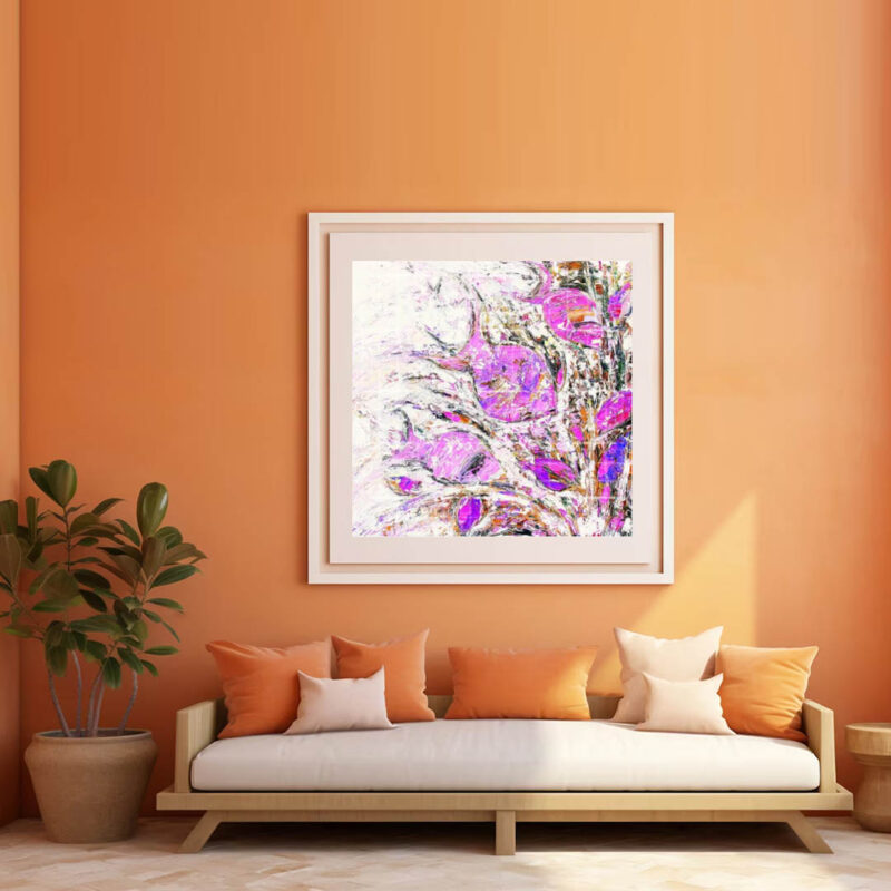 The Pink World- Sea Painting - image 5