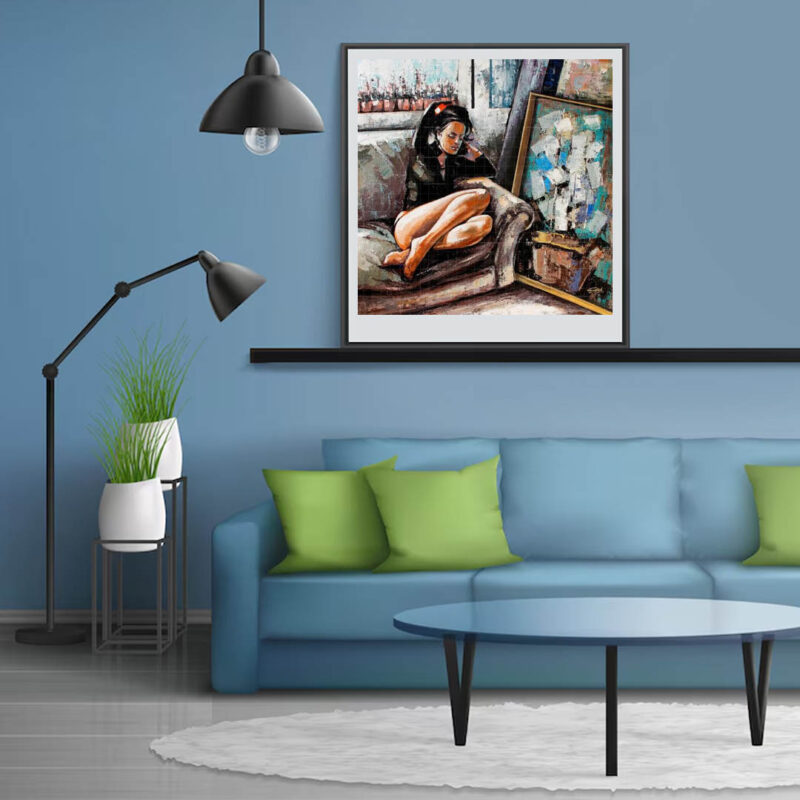The Sound Of Silence-Figurative Painting - image 3