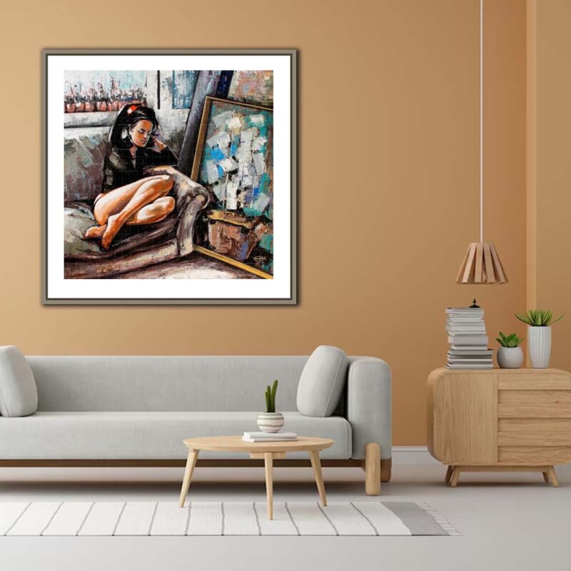 The Sound Of Silence-Figurative Painting - image 4