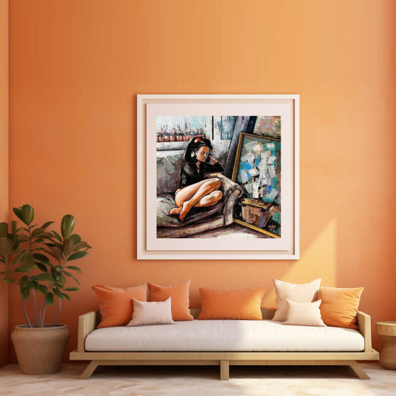 The Sound Of Silence-Figurative Painting - image 5