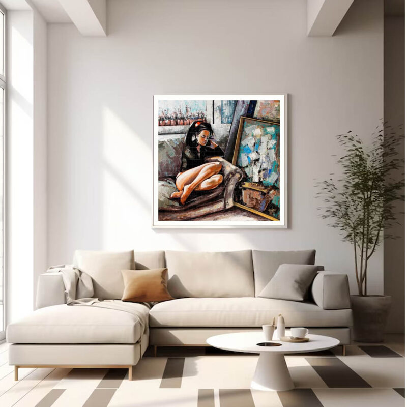 The Sound Of Silence-Figurative Painting - image 2