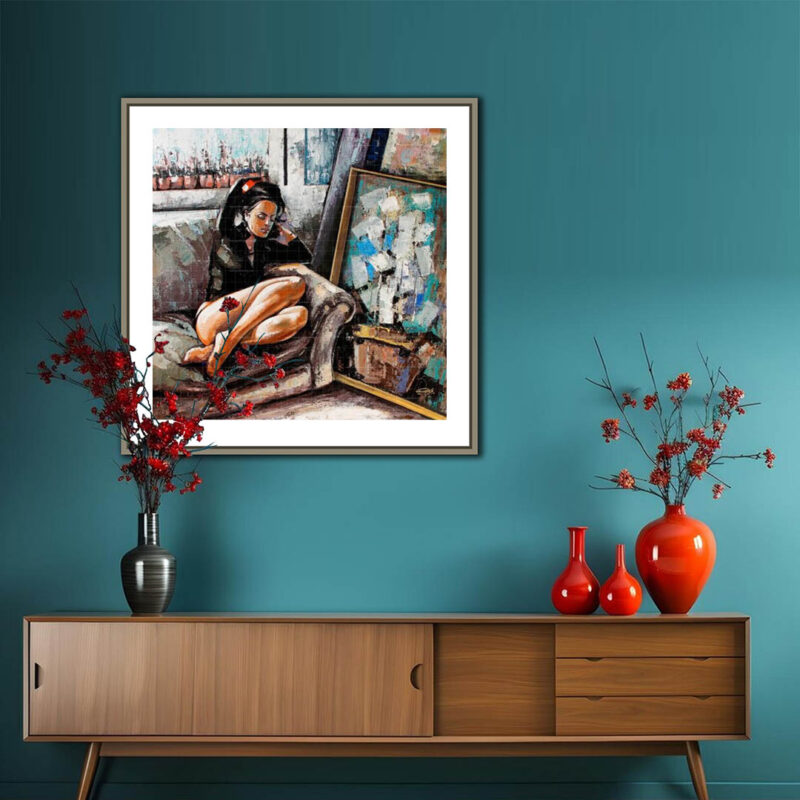 The Sound Of Silence-Figurative Painting - image 6
