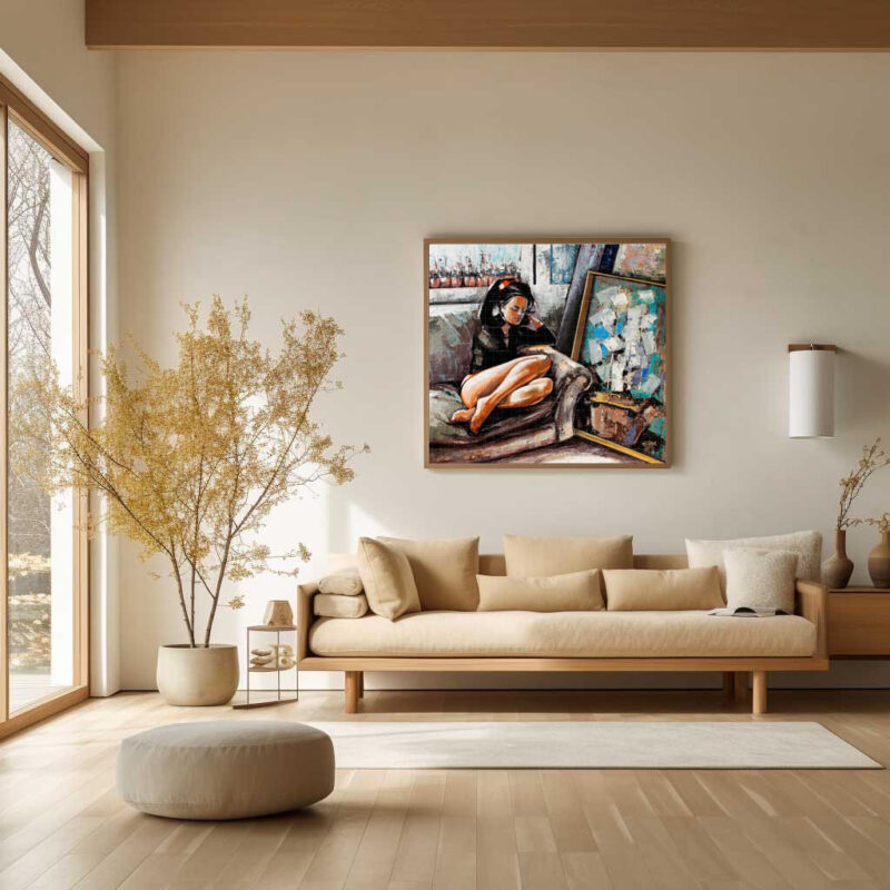 The Sound Of Silence-Figurative Painting - image 8