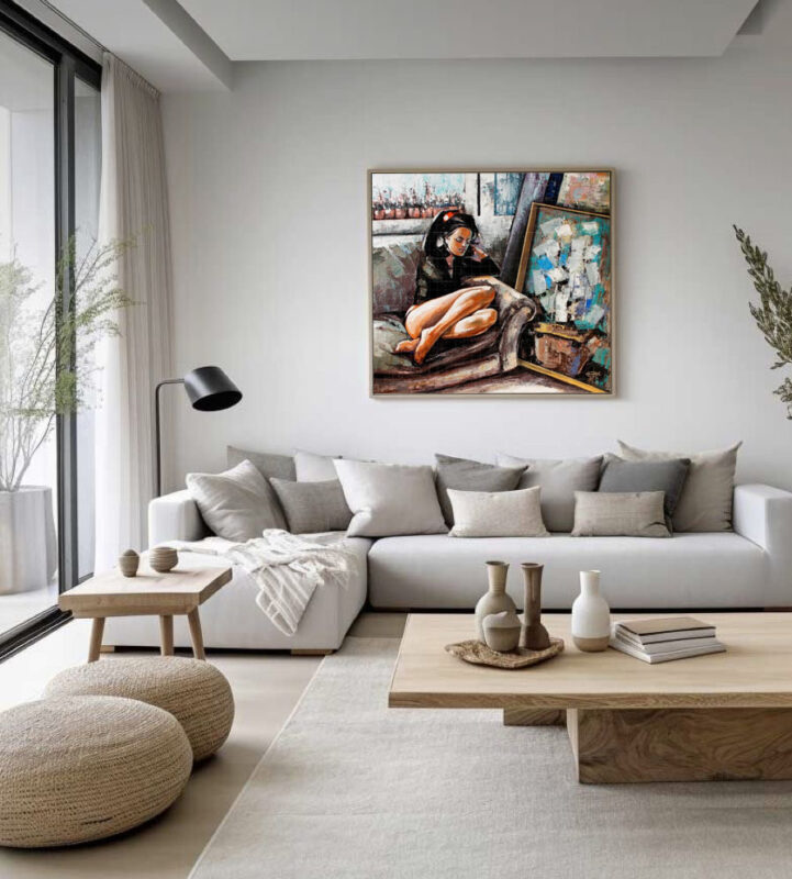 The Sound Of Silence-Figurative Painting - image 10