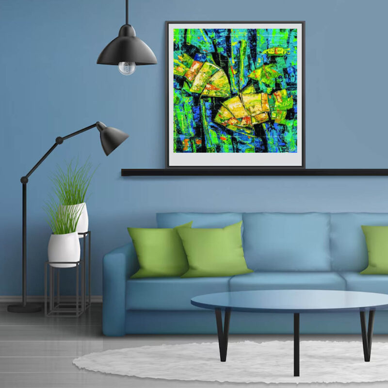 The Underwater love- Fish Painting - image 2