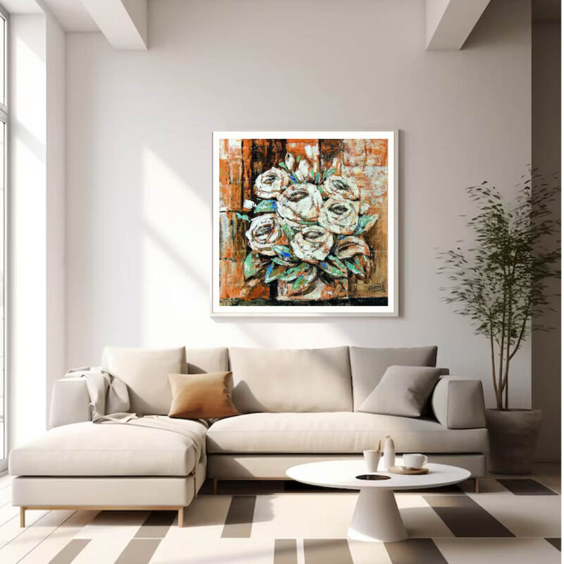 The White Roses- Spiritual Painting - image 2