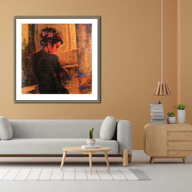 The shades of last Evening- Figurative art - gallery photo 2