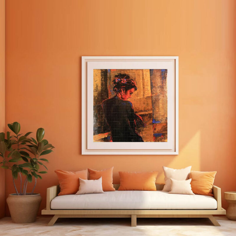 The shades of last Evening- Figurative art - image 6