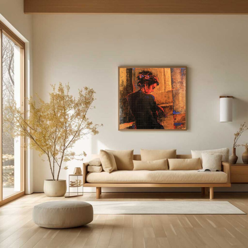 The shades of last Evening- Figurative art - image 8