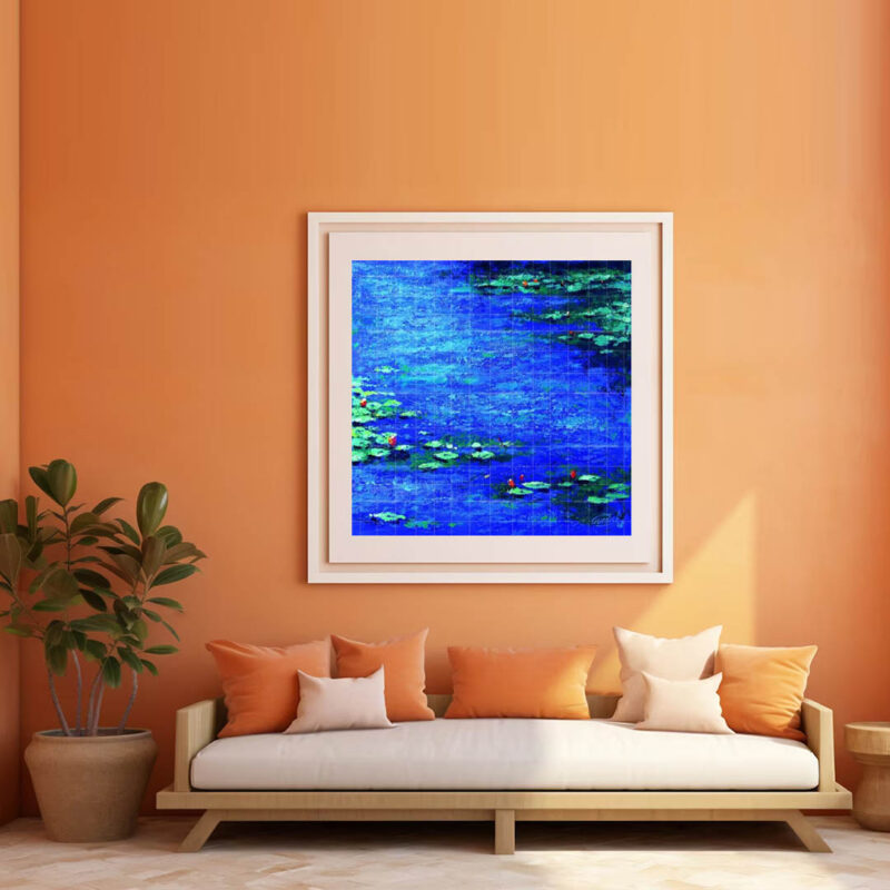 Walking On Water- Christian Painting - image 2