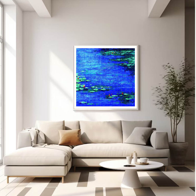 Walking On Water- Christian Painting - image 3