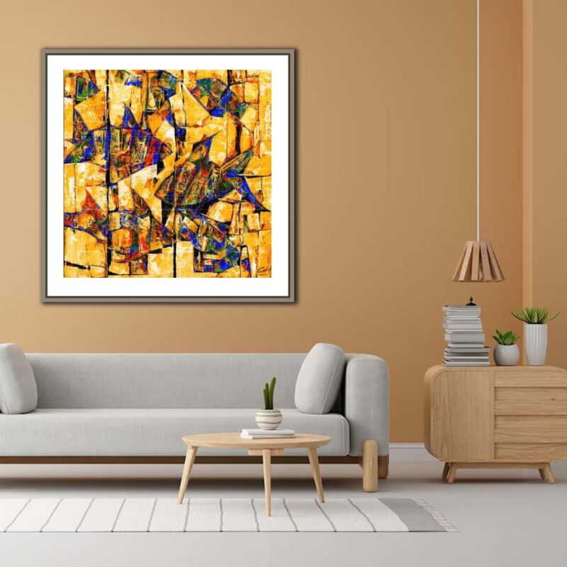 The Golden Desire- Fish Painting - image 4