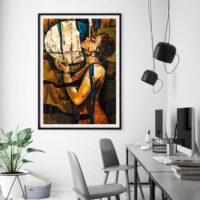 The Half Inclination Abstract Figurative Art