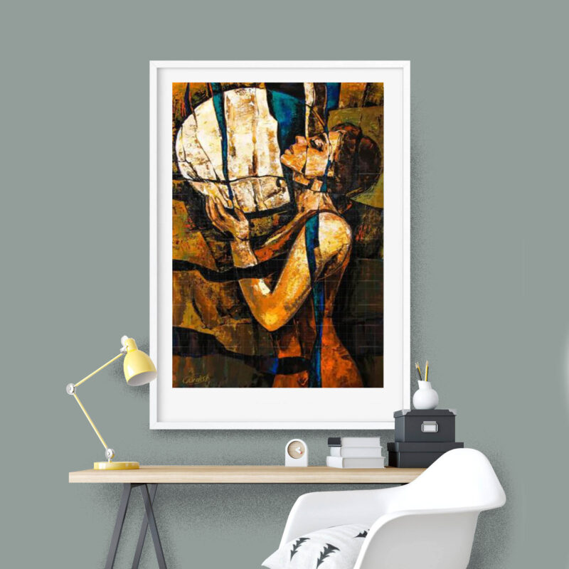The Half Inclination-Abstract Figurative Art - image 7