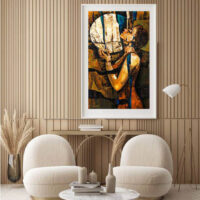 The Half Inclination Abstract Figurative Art