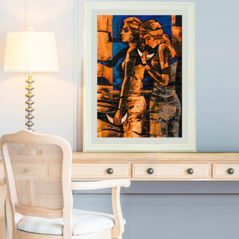 The Moon of Desire- Figurative Art - image 2