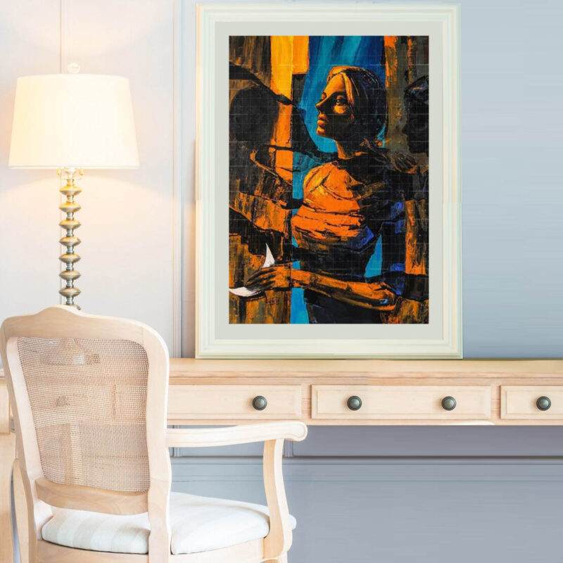 The Moon of Her Love-Romantic Art - image 2