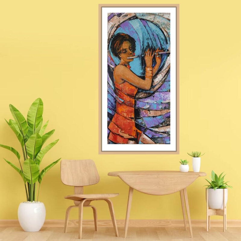 The flute and her lover-Healing Art - image 2