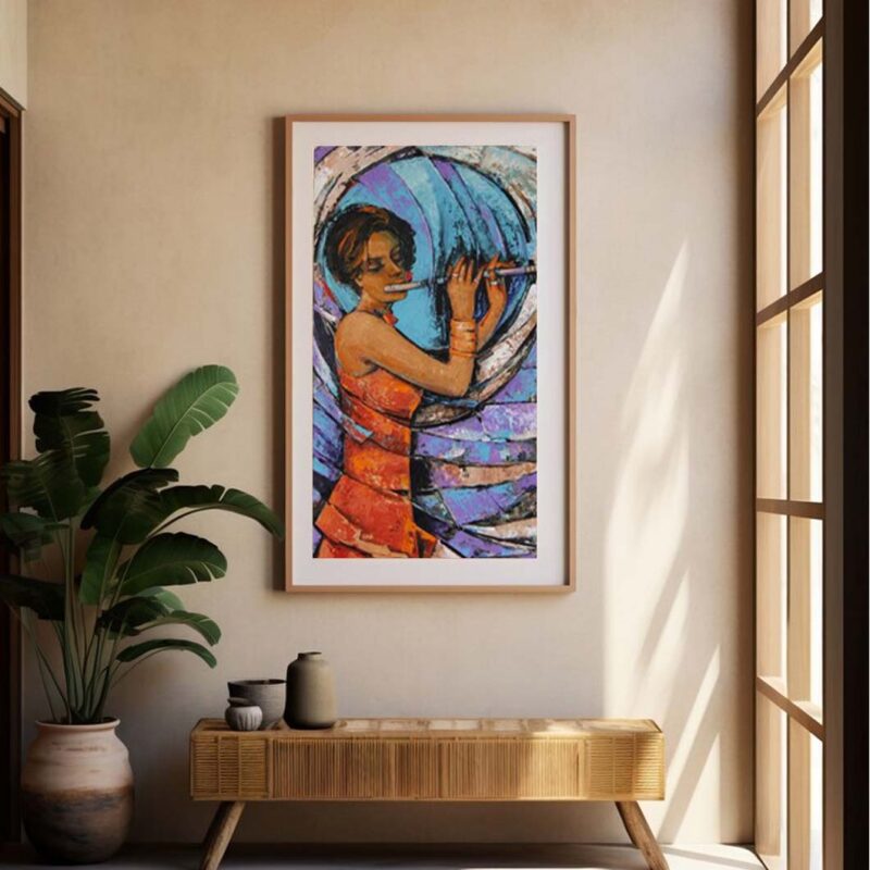 The flute and her lover-Healing Art - image 3
