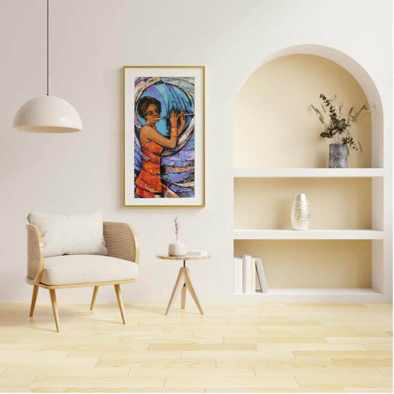 The flute and her lover-Healing Art - image 4