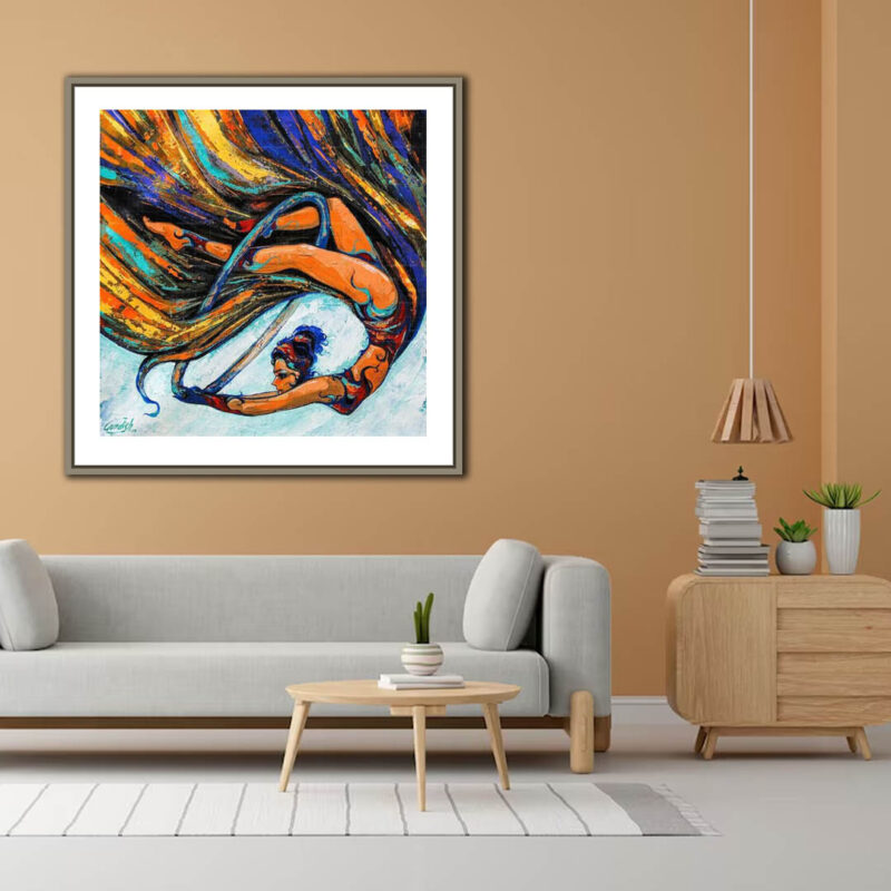 Flying with desires- Motivational artwork - image 3