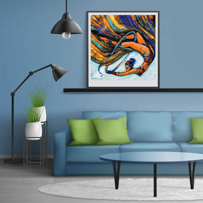 Flying with desires- Motivational artwork - image 4