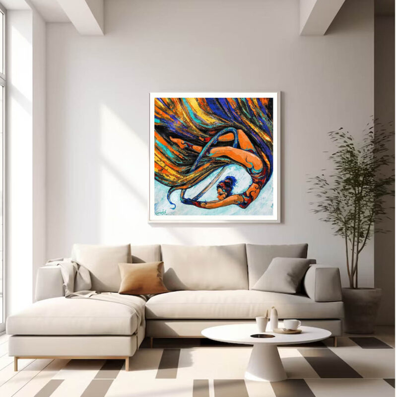 Flying with desires- Motivational artwork - image 2