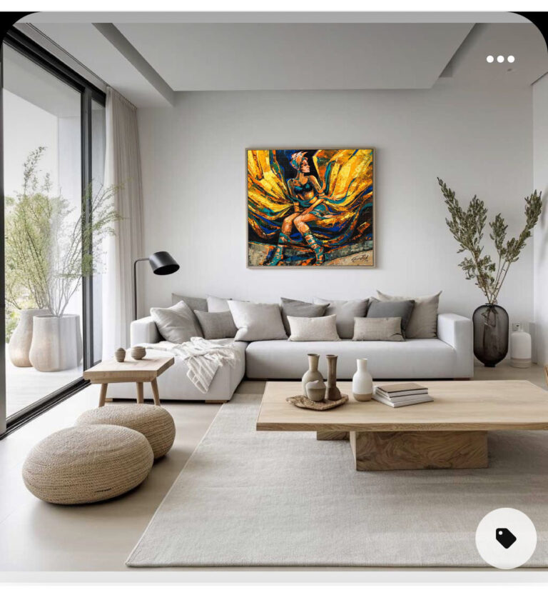 The Golden wings-Angel Painting - gallery photo 6
