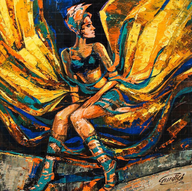 The Golden wings-Angel Painting is world famous heaven artwork made from acrylic colors.Buy Original handmade painting at affordable price. Feminist painting for sale