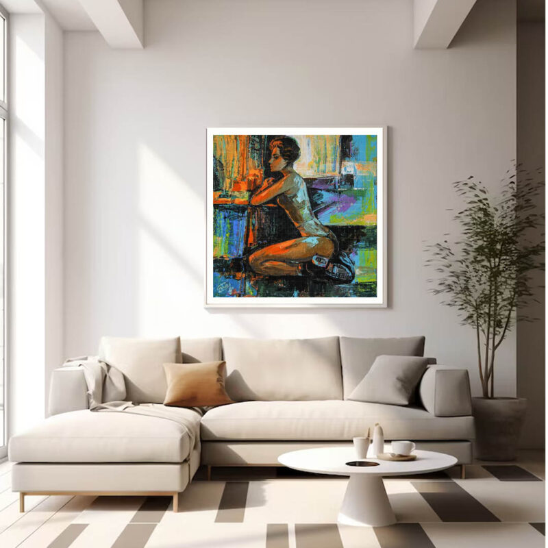 And She is in love- The Beautiful Painting - image 5