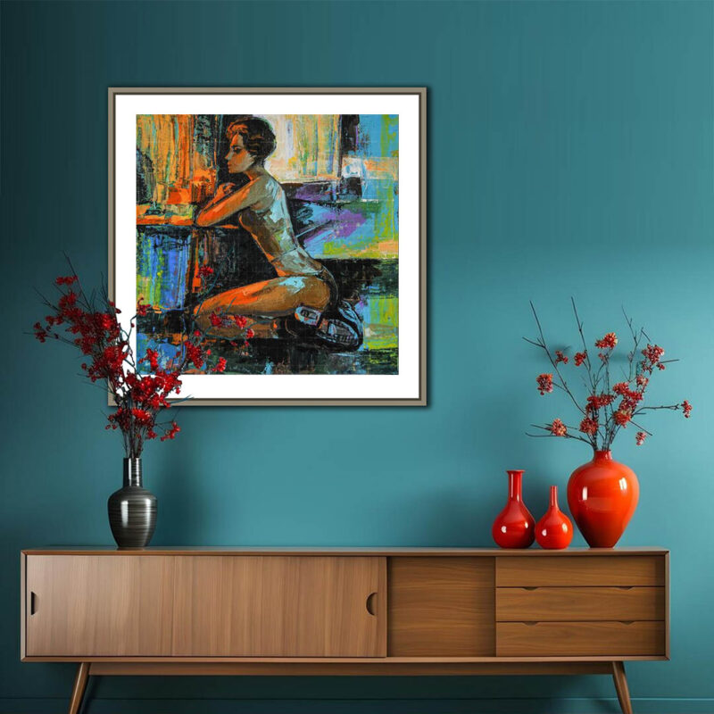And She is in love- The Beautiful Painting - image 2