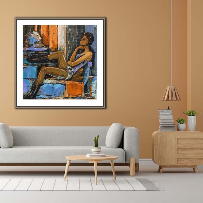 Her Calmness and Gentleness painting - image 6