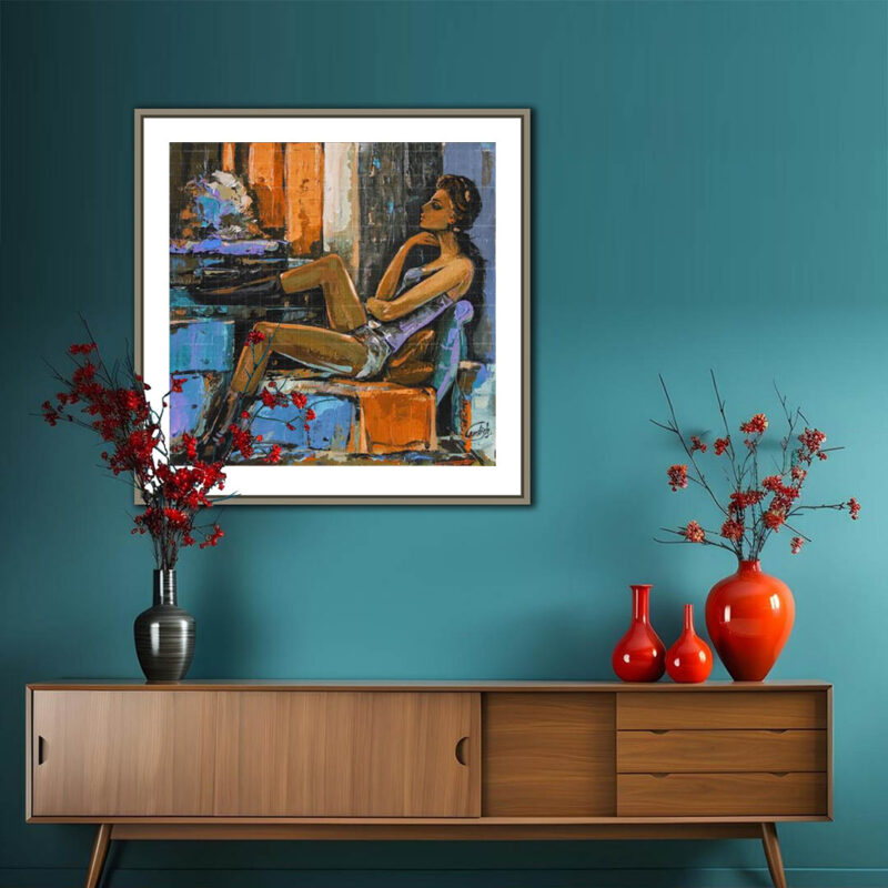 Her Calmness and Gentleness painting - image 5