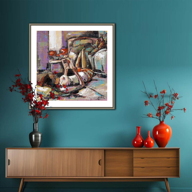 Reading The Thoughts of Love- Healing art - image 4