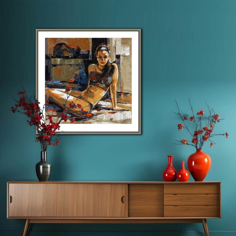 The Morning Calmness-Figurative Art - image 5