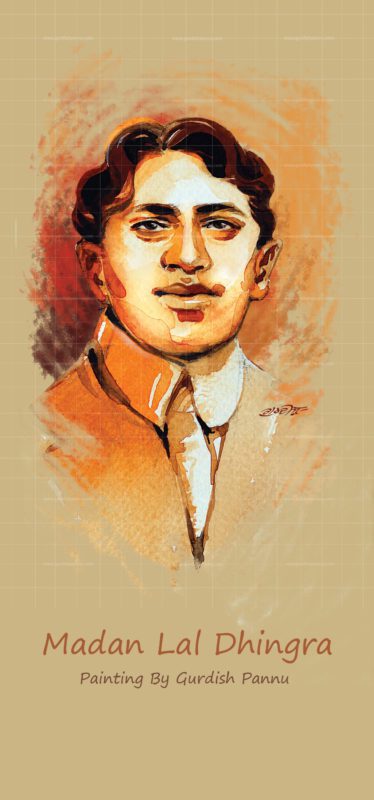 madan lal dhingra is one of the most renowned freedom fighters of India. His contribution in Indian Freedom Struggle is inevitable . This watercolor Portrait is to commemorate his contribution towards the nation.