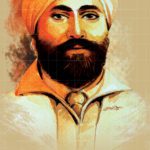 Shaheed Udham Singh original fine art portrait painting by artist Gurdish Pannu