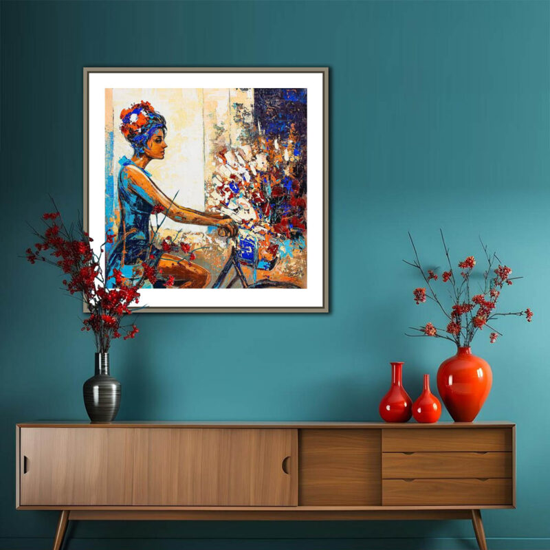 The Girl with Beautiful Flowers - image 6
