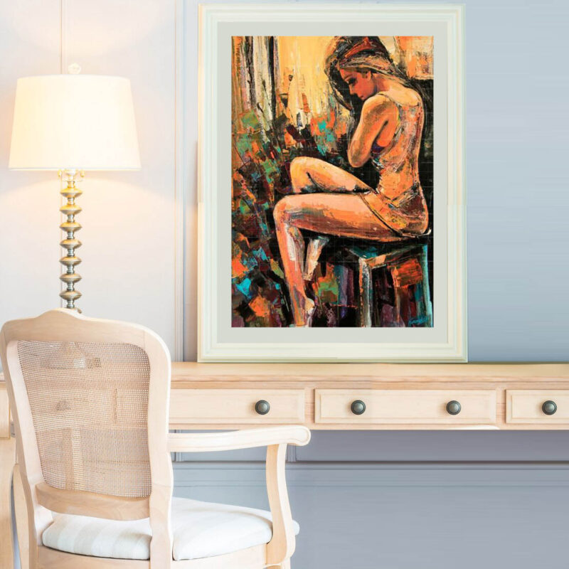 Her Loud Silence- Figurative Artwork - image 2