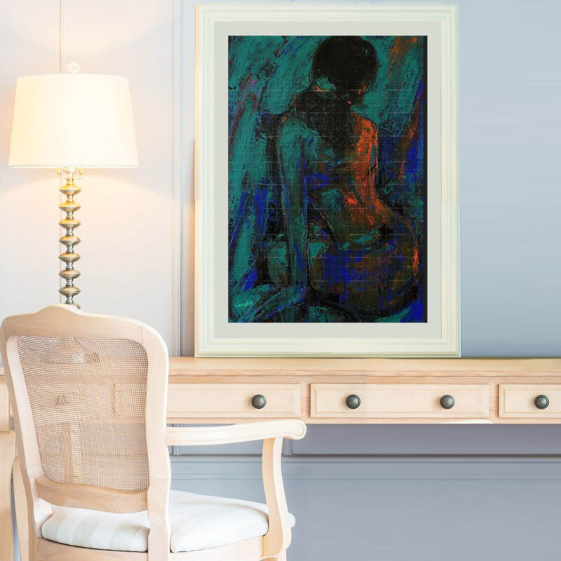 The Beautiful Desire- Nude Painting - image 2