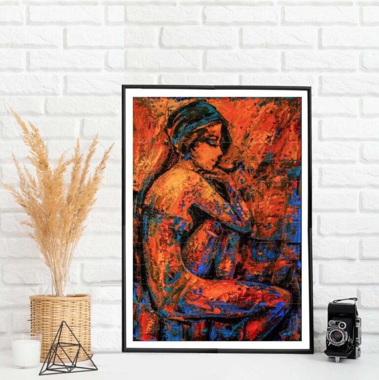 The Internal Peace- Figurative art - gallery photo 4