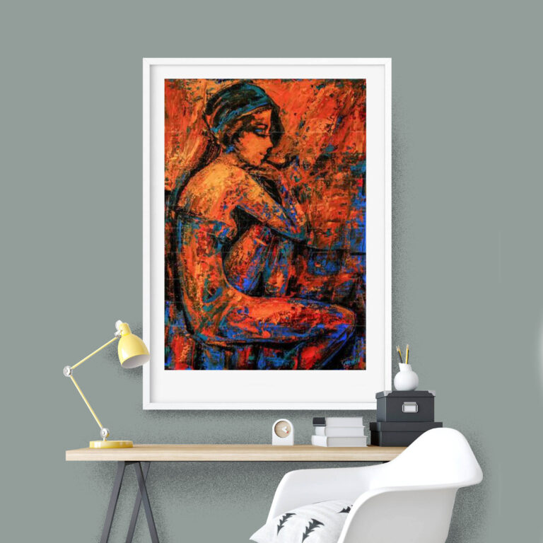 The Internal Peace- Figurative art - gallery photo 6