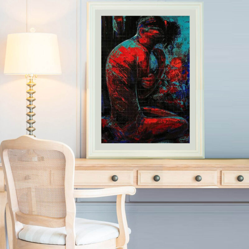 The Seclusion- Figurative Painting - image 2