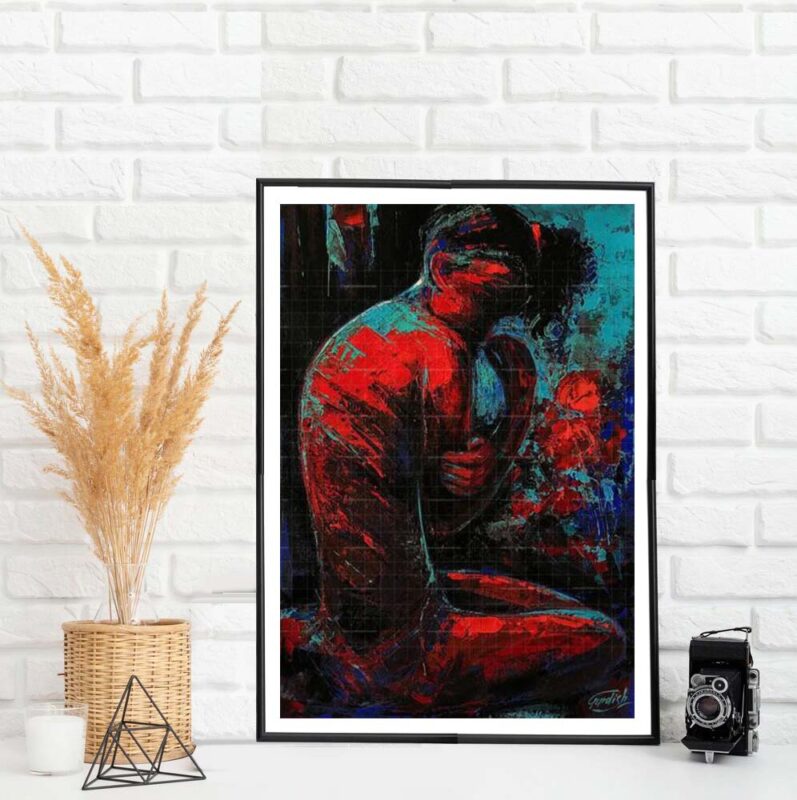 The Seclusion- Figurative Painting - image 5