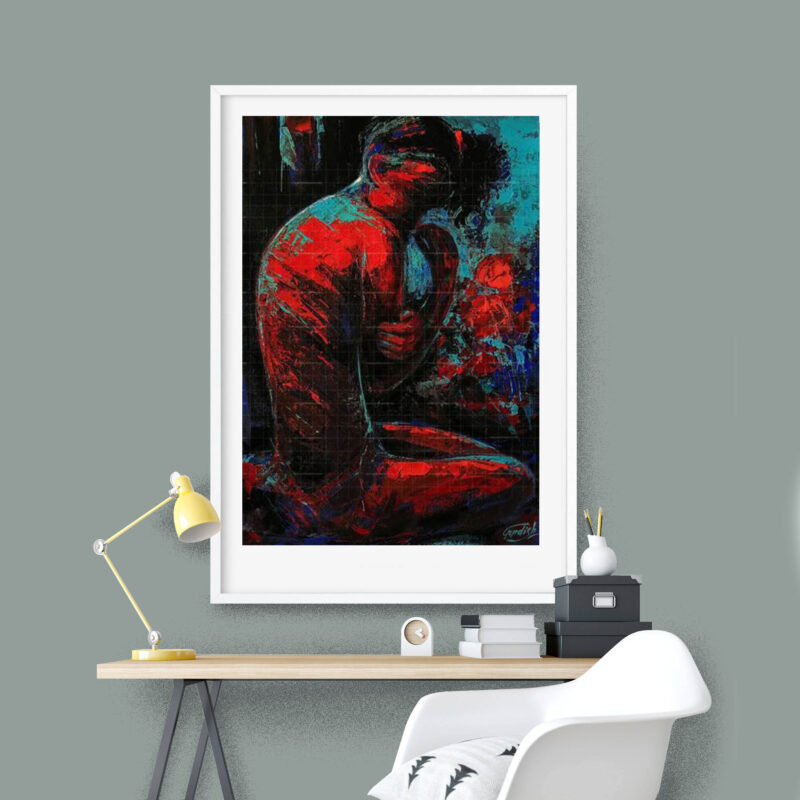 The Seclusion- Figurative Painting - image 7