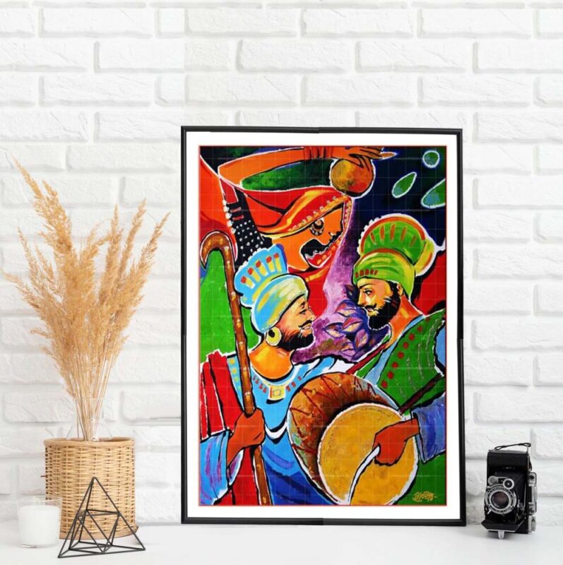 Punjabi bhangra Painting - image 5