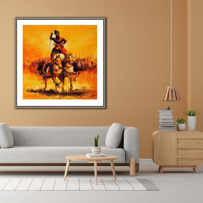 Singh of Anandpur Sahib-Sikh art - image 2