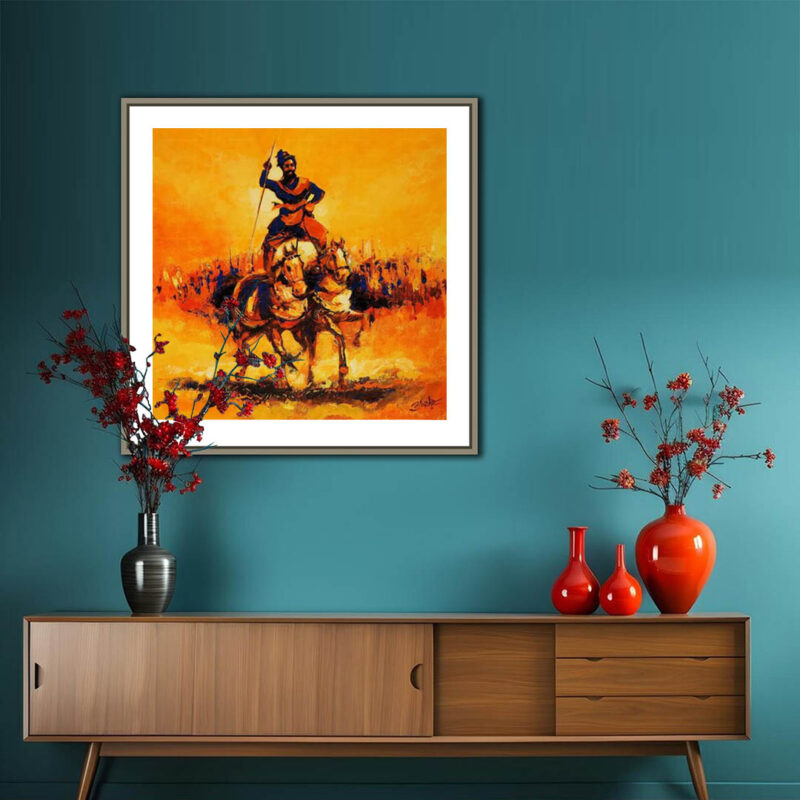 Singh of Anandpur Sahib-Sikh art - image 4