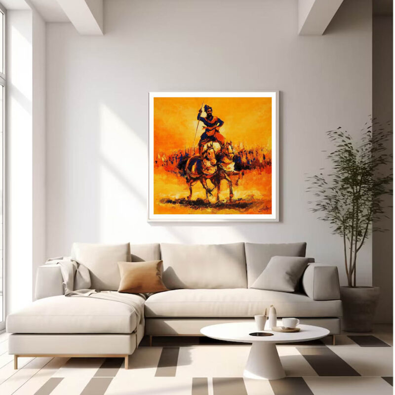 Singh of Anandpur Sahib-Sikh art - image 3