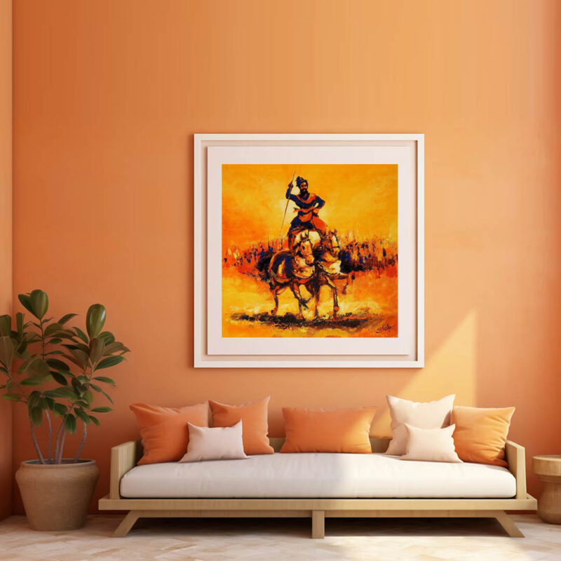Singh of Anandpur Sahib-Sikh art - image 5